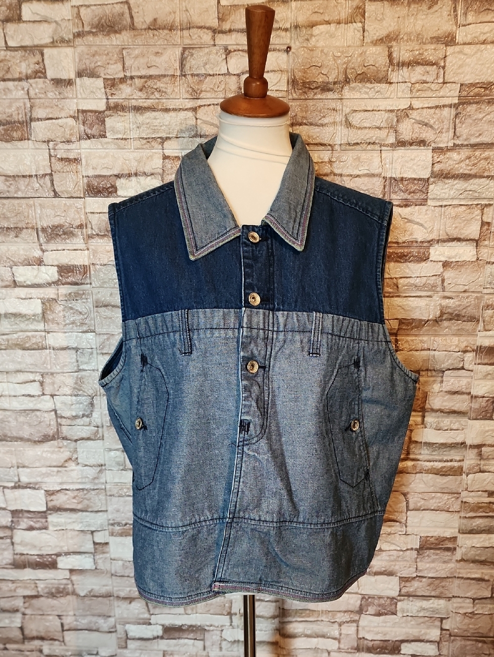 Of Jeans Vintage Denim Vest